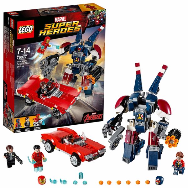 LEGO (LEGO) Super Heroes Iron Man: Detroit Steele of the attack 76077