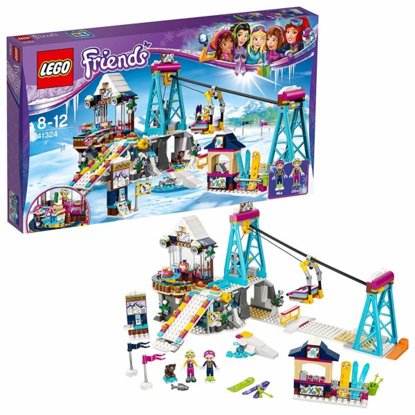 Lego (LEGO) Friends Hart Lake Glitter Knight Ski Resort 41324