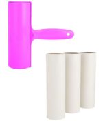 Giggly Lint Roller with 3 Adhesive tape roll