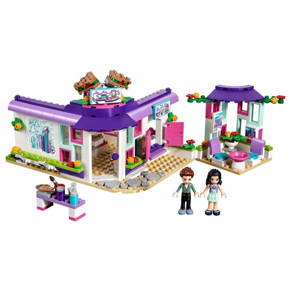 Lego Friends Emma's Art Café Building Blocks for Girls 6 to 12 Years (378 pcs) 41336 (Multi Color) - Image 6