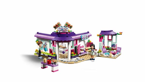 Lego Friends Emma's Art Café Building Blocks for Girls 6 to 12 Years (378 pcs) 41336 (Multi Color) - Image 5