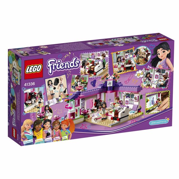 Lego Friends Emma's Art Café Building Blocks for Girls 6 to 12 Years (378 pcs) 41336 (Multi Color) - Image 2