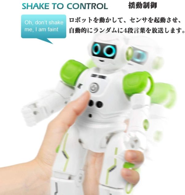 Electric robot Program function Hand gesture control Touch mode Walk / Dance / Song Birthday Children's Day Christmas gift "with Japanese instruction manual" - Image 5