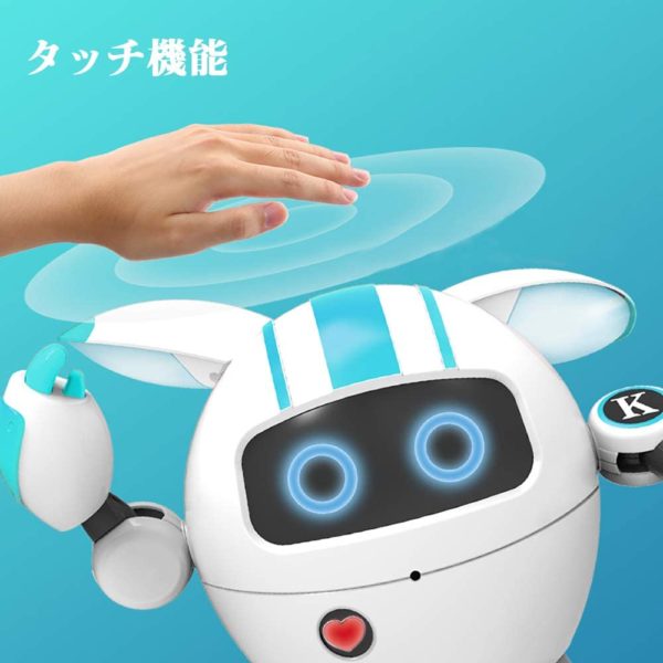 Robot toys Boys toys Girls toys Program function Gesture Walking / Dance / Song Birthday Christmas Children's day Present Japanese instruction manual included - Image 5