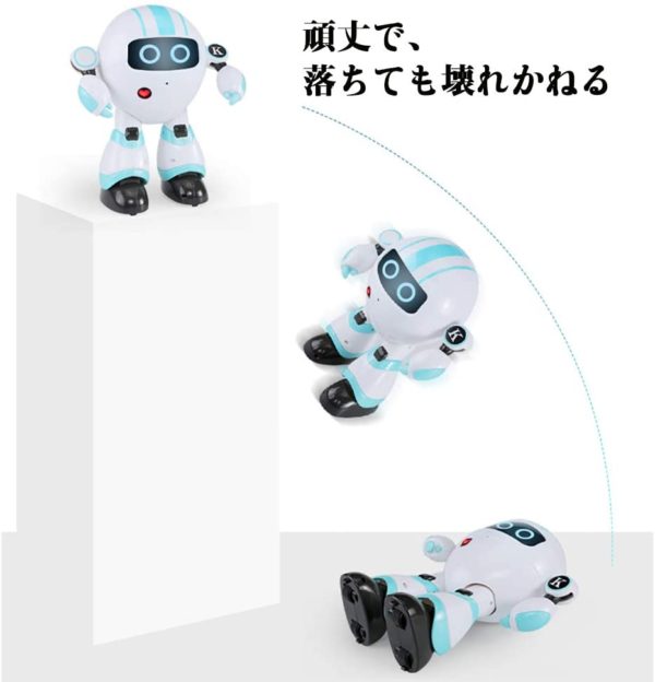 Robot toys Boys toys Girls toys Program function Gesture Walking / Dance / Song Birthday Christmas Children's day Present Japanese instruction manual included - Image 4