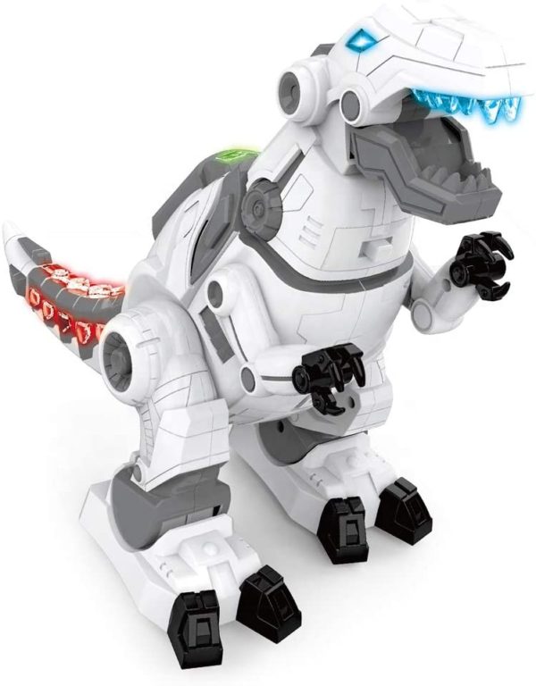 Dinosaur Robot Tyrannosaurus T-REX Electric Toy Electric Robot Biped Walking Speaking Luminous Robot Toy Toy Kids Boys Girls Birthday Children's Day Christmas Presents