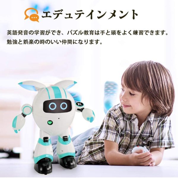 Robot toys Boys toys Girls toys Program function Gesture Walking / Dance / Song Birthday Christmas Children's day Present Japanese instruction manual included - Image 2