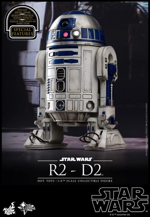 Movie Masterpiece Star Wars: The Force Awakens 1/6 Scale Figure R2-D2 - Image 7