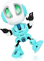 Pro Konoko Minnie Robot Conversation Intelligent Robot Robot Toy Boy with LED Stress Relief Goods Boys over 3 years old Girls Birthday Gifts Blue