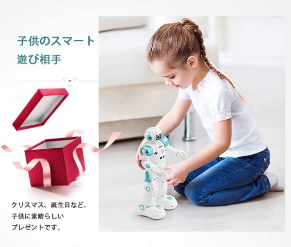 Electric robot Program function Hand gesture control Touch mode Walk / Dance / Song Birthday Children's Day Christmas gift "with Japanese instruction manual" - Image 2