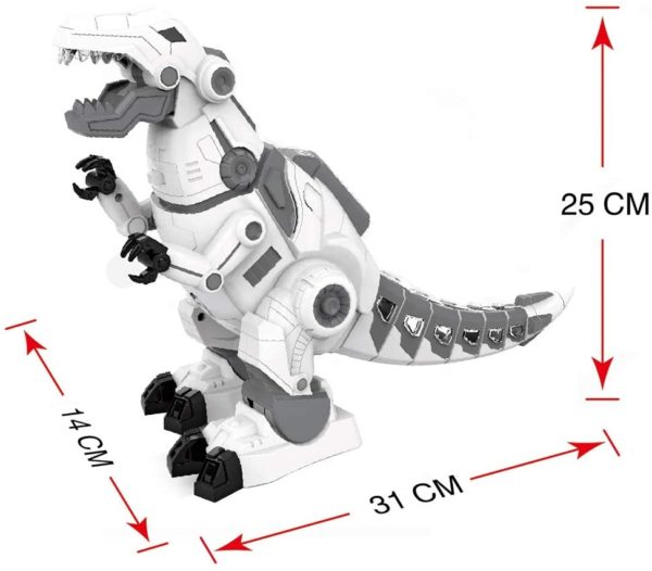 Dinosaur Robot Tyrannosaurus T-REX Electric Toy Electric Robot Biped Walking Speaking Luminous Robot Toy Toy Kids Boys Girls Birthday Children's Day Christmas Presents - Image 4