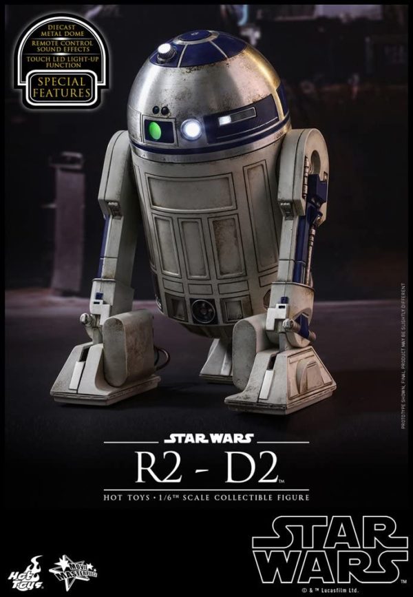 Movie Masterpiece Star Wars: The Force Awakens 1/6 Scale Figure R2-D2 - Image 5