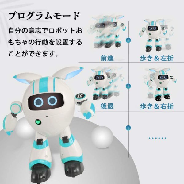 Robot toys Boys toys Girls toys Program function Gesture Walking / Dance / Song Birthday Christmas Children's day Present Japanese instruction manual included - Image 7