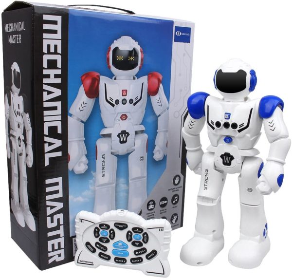 AUGYMER Electric Robot Intelligence Toy Programmable Gesture Control Remote Control Control AUGYMER Multifunctional Robot Walking Glide Music Dance Humanoid Robot - Image 2