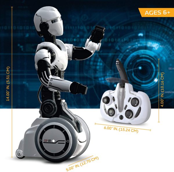 Sharper Image RC Humanoid OP One Robot Moving Arms and Gripping Hands - Image 2