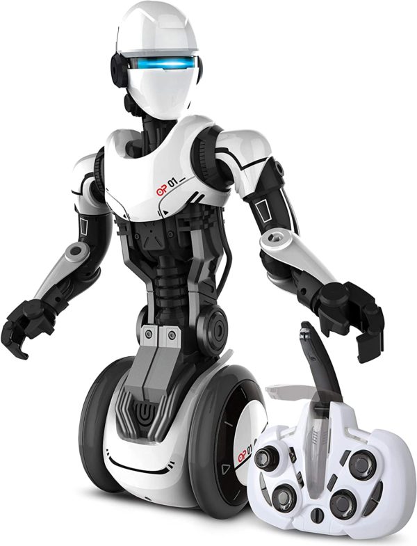 Sharper Image RC Humanoid OP One Robot Moving Arms and Gripping Hands