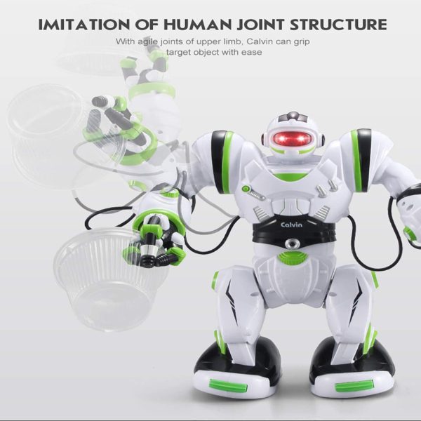 Robot Toy Big Calvin Flexible Moving Body Rotating Dance - Image 4