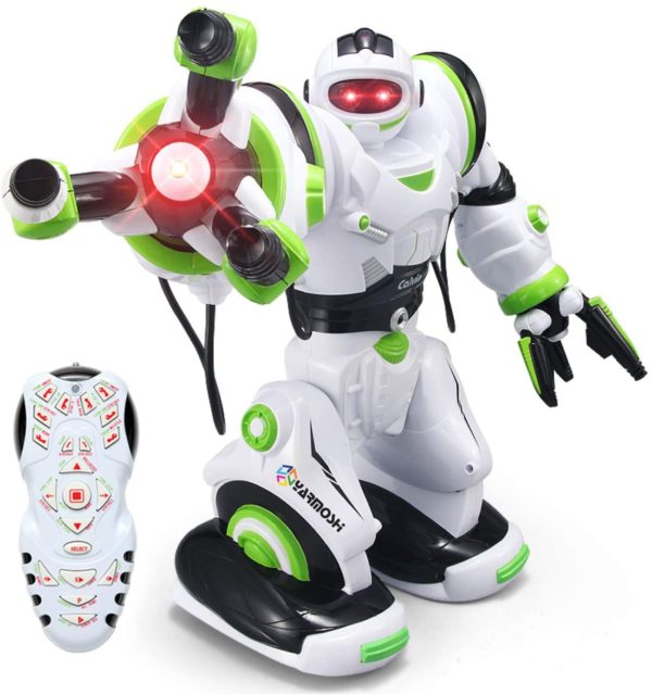 Robot Toy Big Calvin Flexible Moving Body Rotating Dance