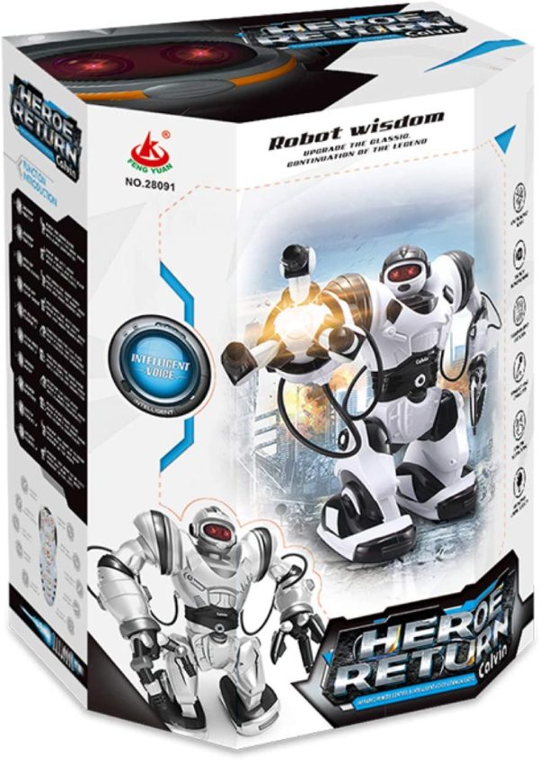 Robot Toy Big Calvin Flexible Moving Body Rotating Dance - Image 2