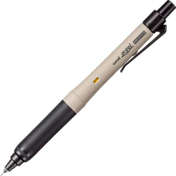 Mitsubishi Pencil M31009GGSBHBS Mechanical Pencil, Alpha Gel Switch & Sharp Lead Uni Limited Set, Sand Beige, 0.3 - Image 3