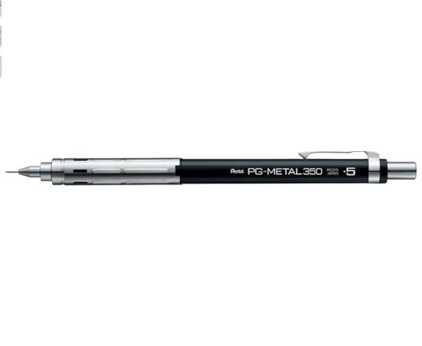 "Pentel PG-METAL350 Drafting Pencil, 0.5mm, Black, PG315-A " - Image 2