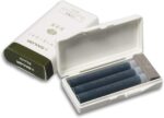 Sailor Fountain Pen, Cartridge Ink for Fountain Pen, Shiki Weave (3 Pieces), Rikyu Tea (Rikyucha)
