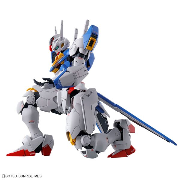 FULL MECHANICS Mobile Suit Gundam Witch of Mercury Gundam Aerial, 1/100 Scale, Color-Coded Plastic Model - Image 2