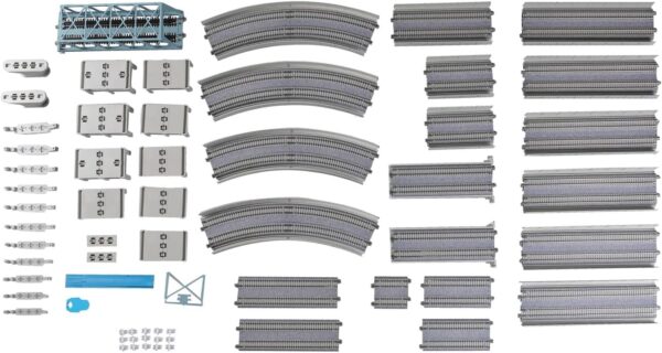 KATO N Gauge V12 Double Track 3D Crossing Set 20-871 Railway Model Rail Set - Image 4