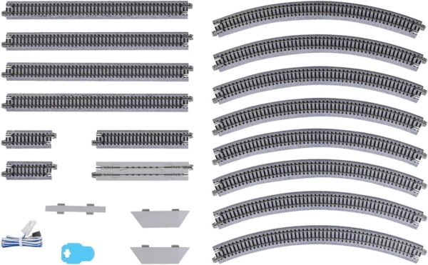 KATO N Gauge Outer Double Track Endless Set V6 20-865 Model Railroad Rail Set - Image 4